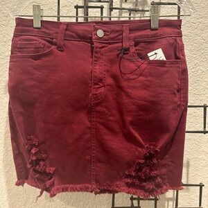 O2 Denim Denim min Skirt- NWT